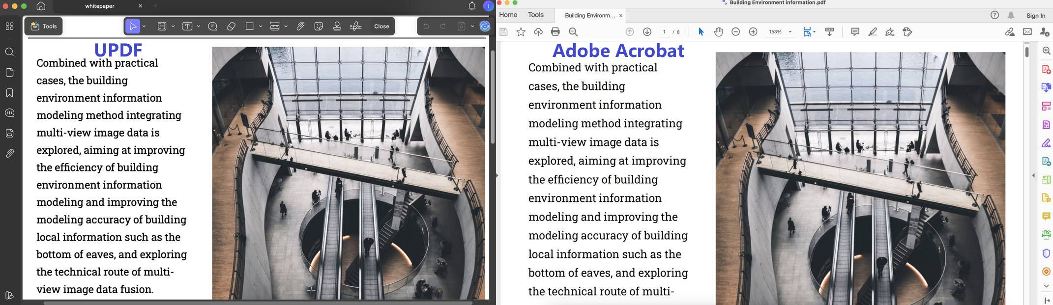 compare pdfs mac adobe vs updf