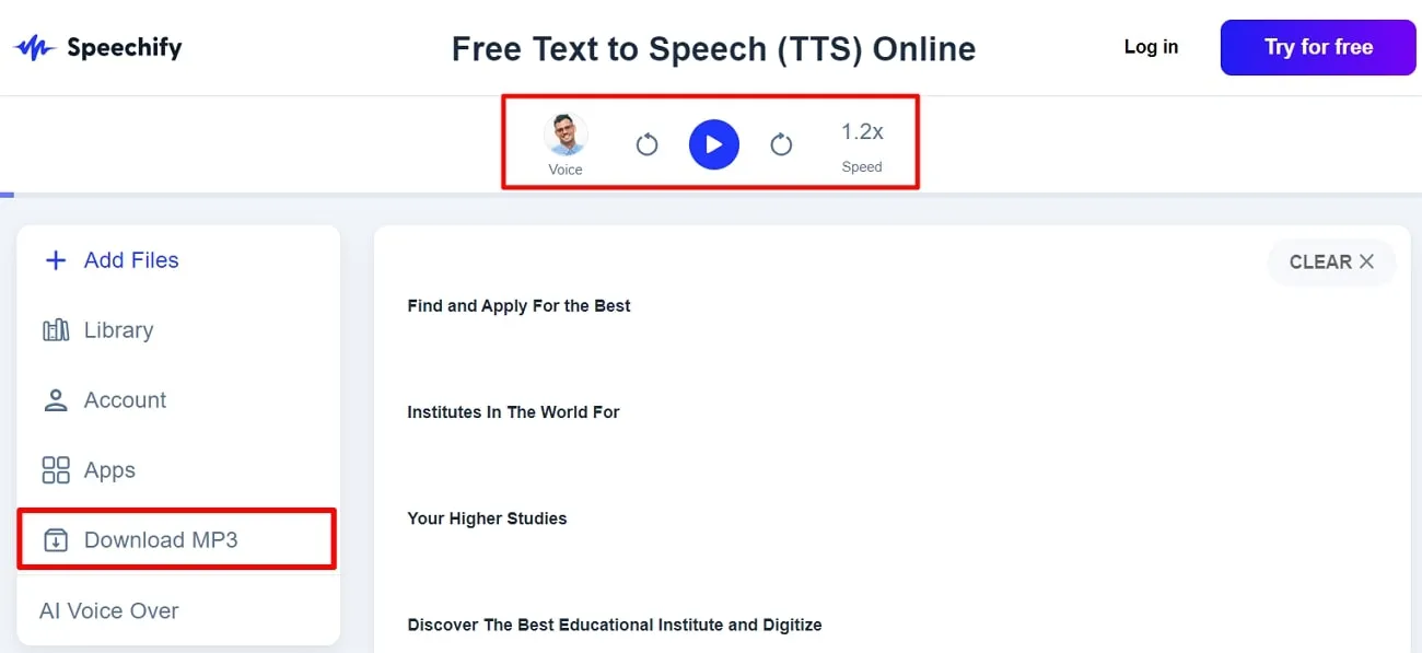 ファイルをダウンロードする前に設定を調整する