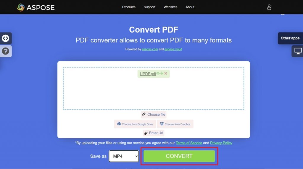 Top 5 Free Online Tools to Convert PDF to MP4 | UPDF