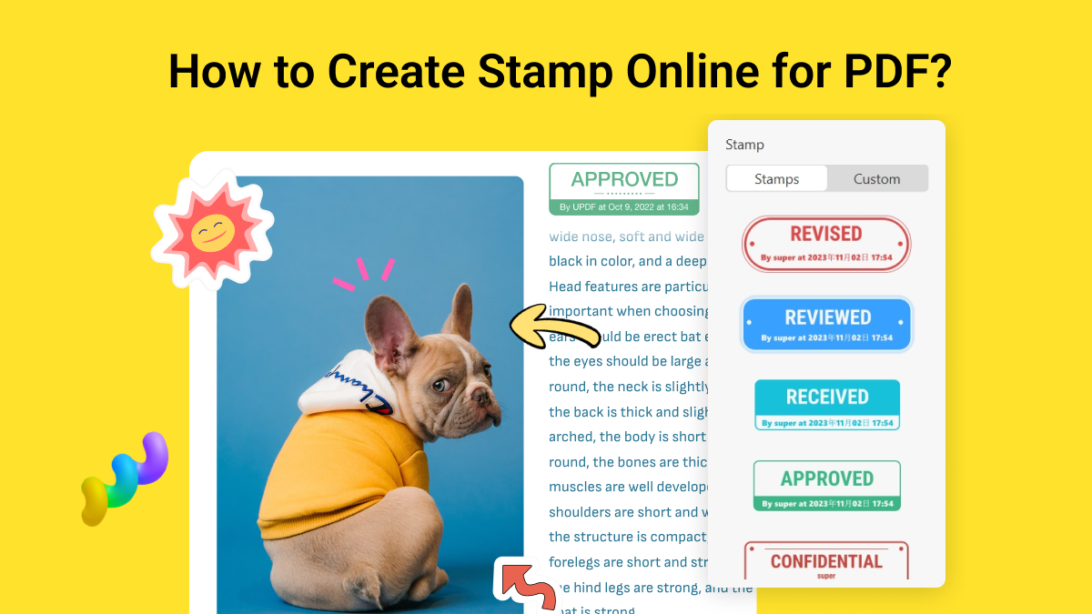 How to Create Stamp Online for PDF Easy Guide UPDF