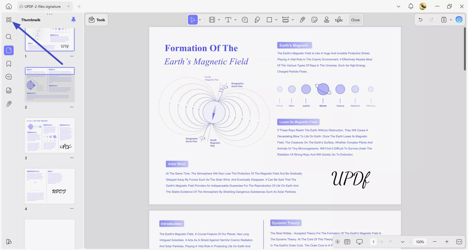 remove blank pages from pdf step 1