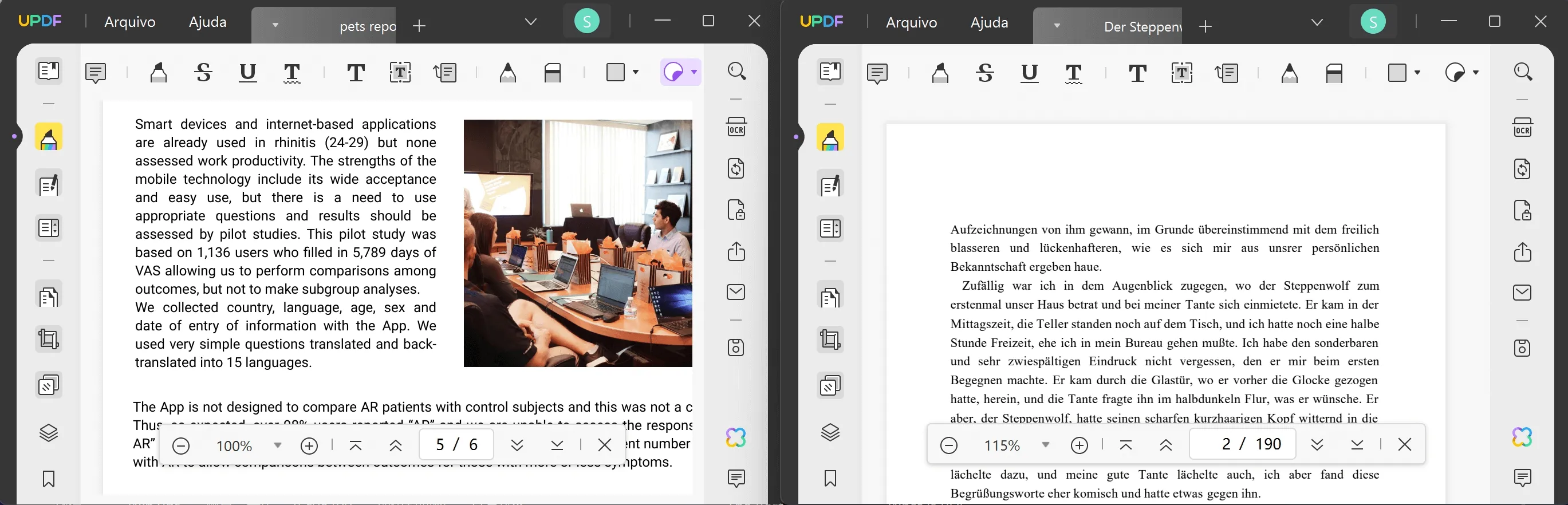 comparar pdf