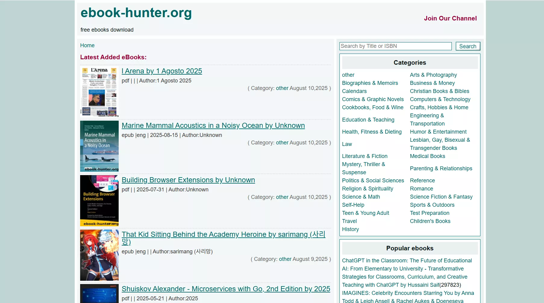 ebook hunter