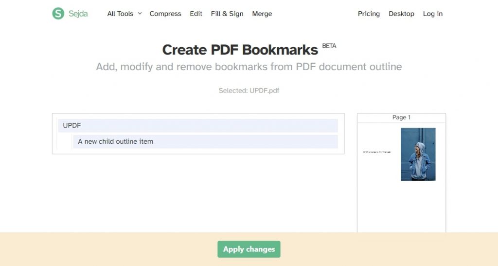 3 Best Ways to Edit PDF Bookmarks Online and Offline UPDF