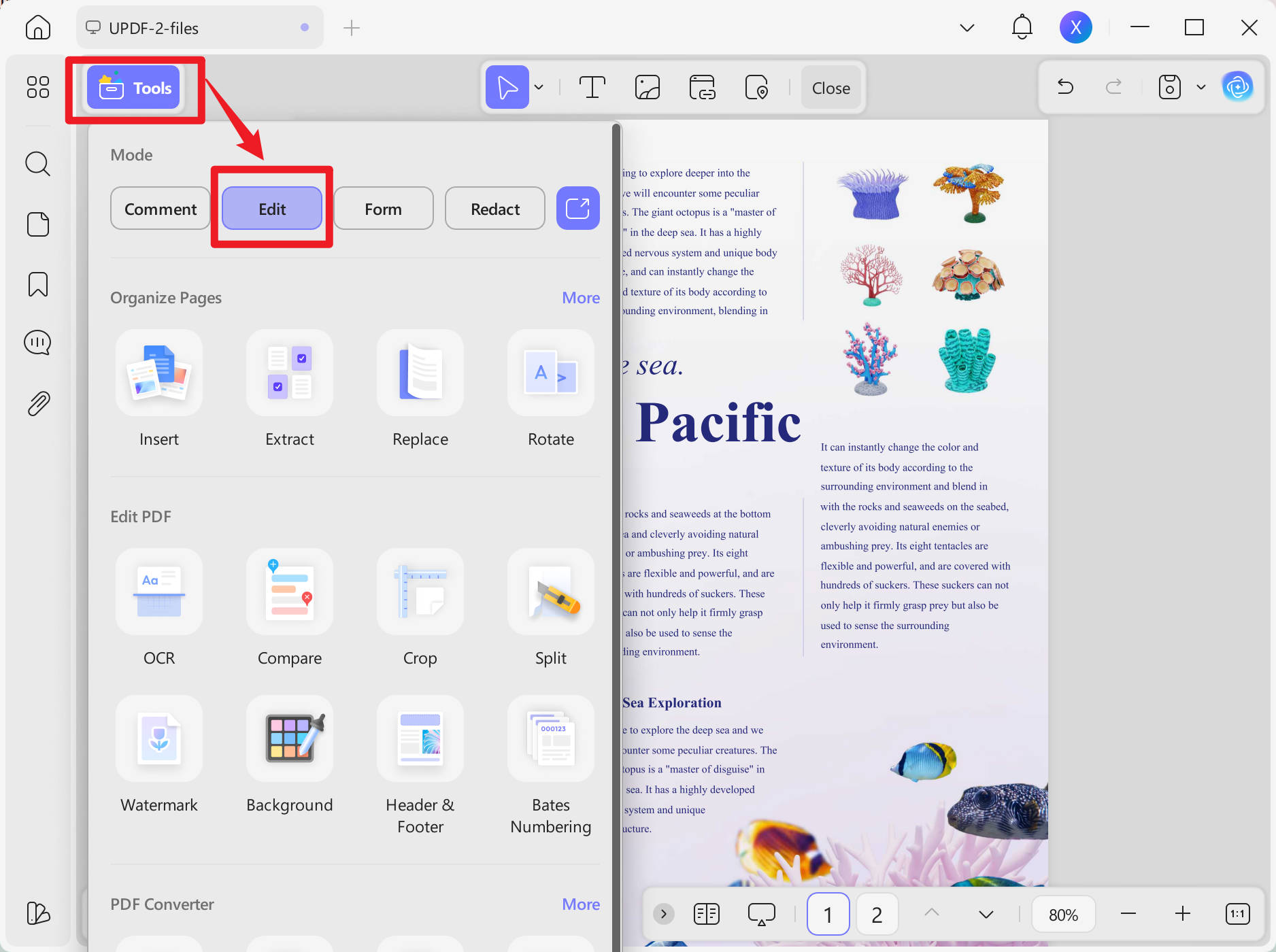 edit pdf