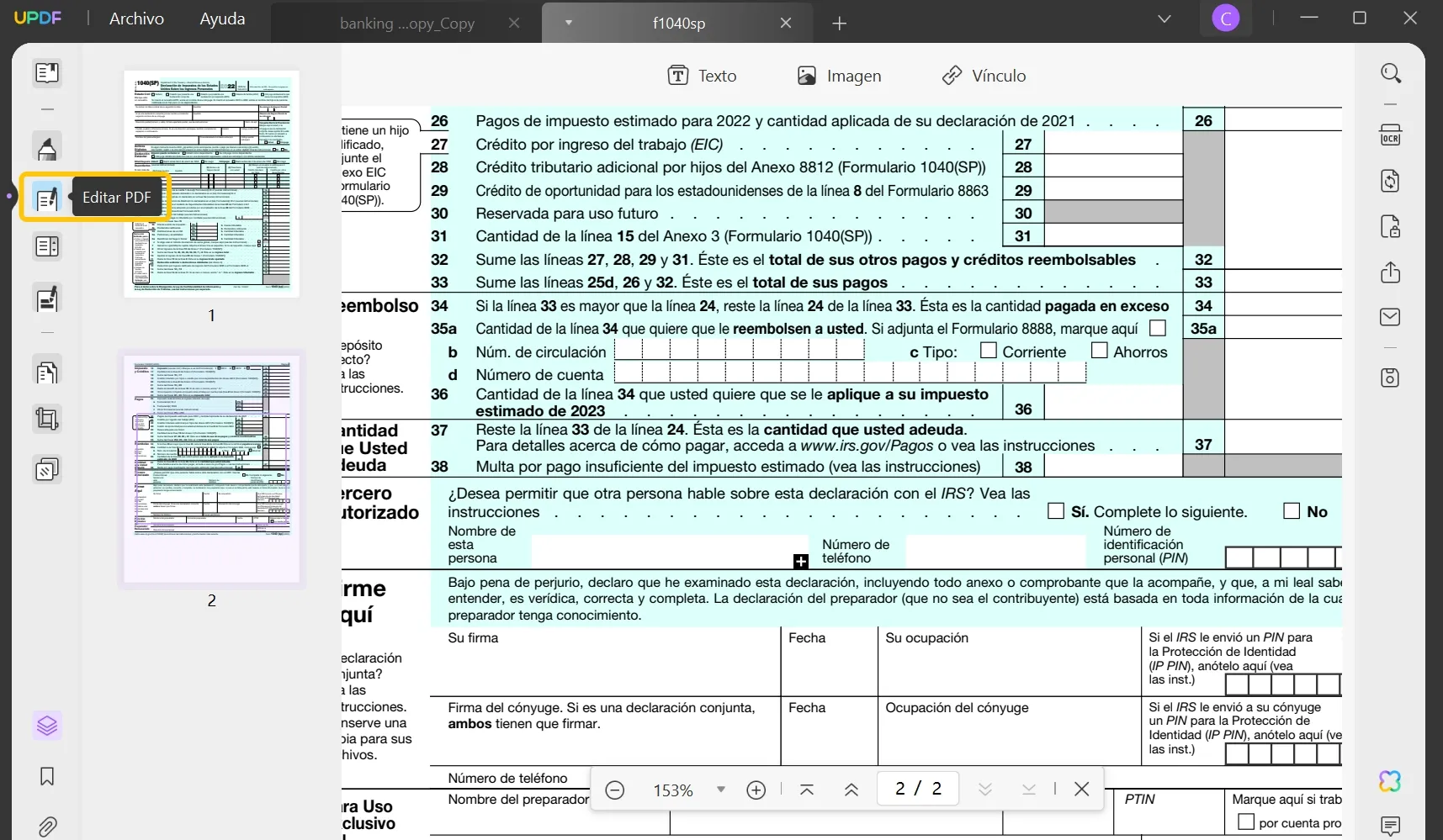 edit fillable pdf form