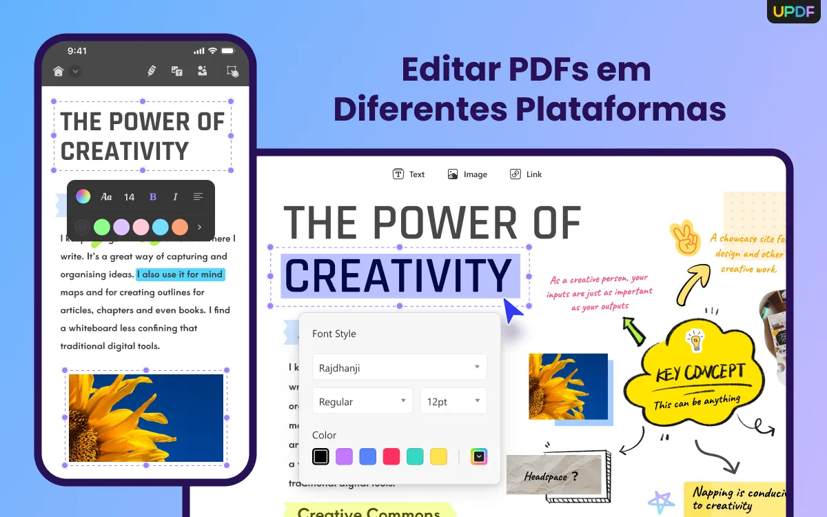 Editor de PDF Online Grátis