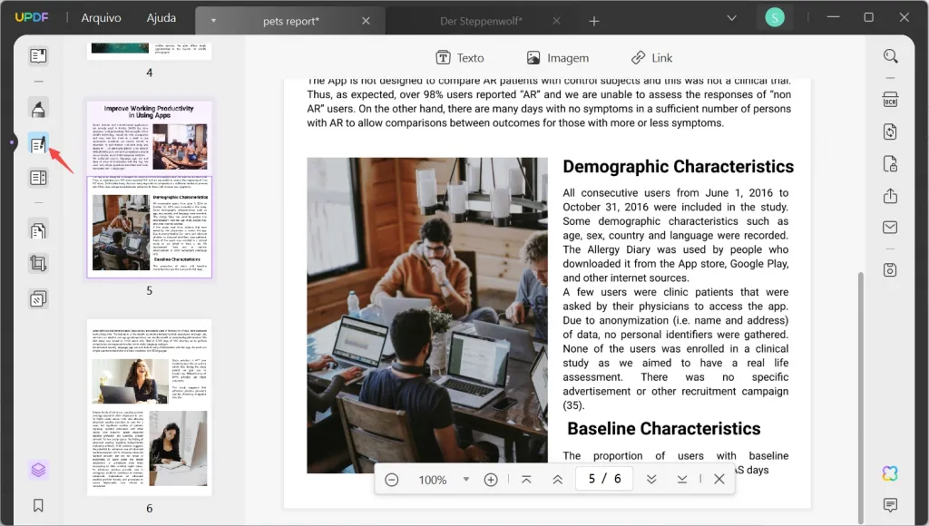 aplicativos de troca de cores de PDF