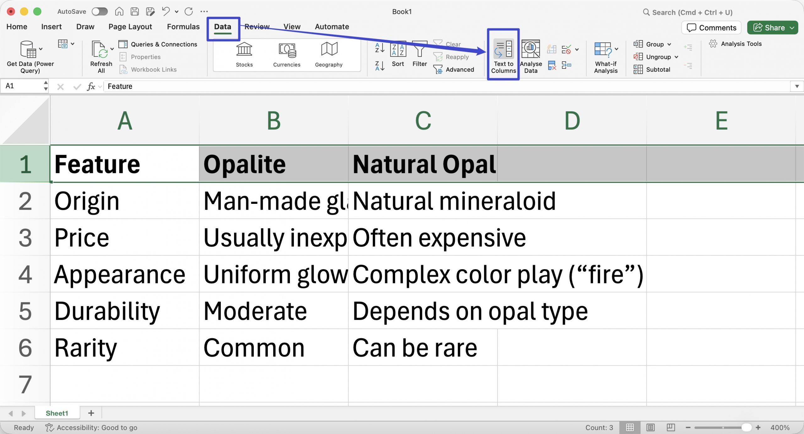 excel text to columns