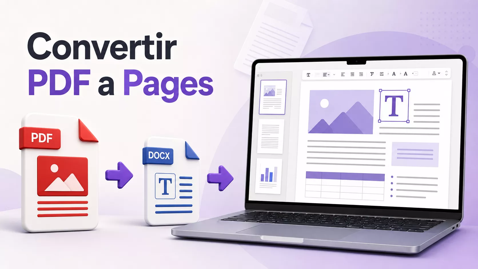 Cómo convertir un PDF a Apple Pages para editarlo