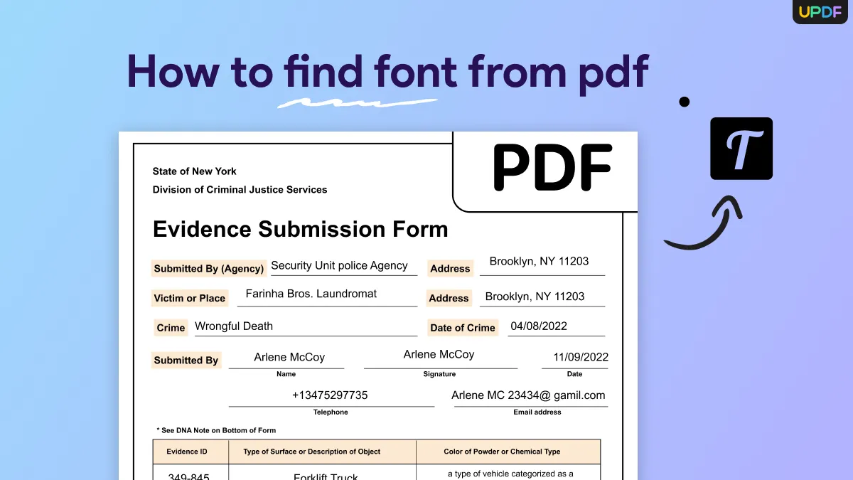 How to Find Fonts from PDF? (100% Free)