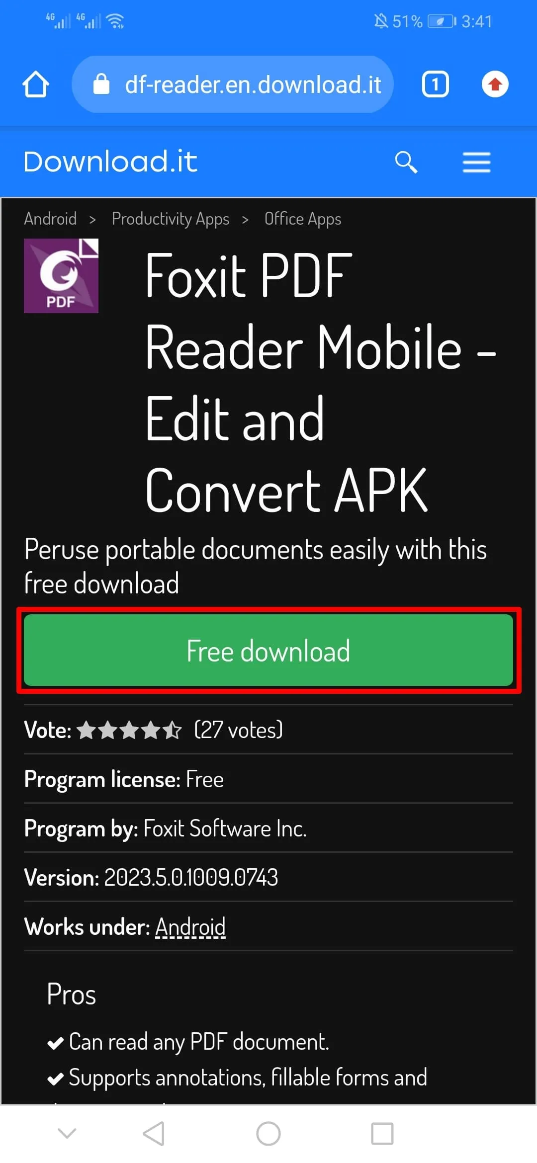 A Complete Guide on Foxit PDF Reader Android App | UPDF