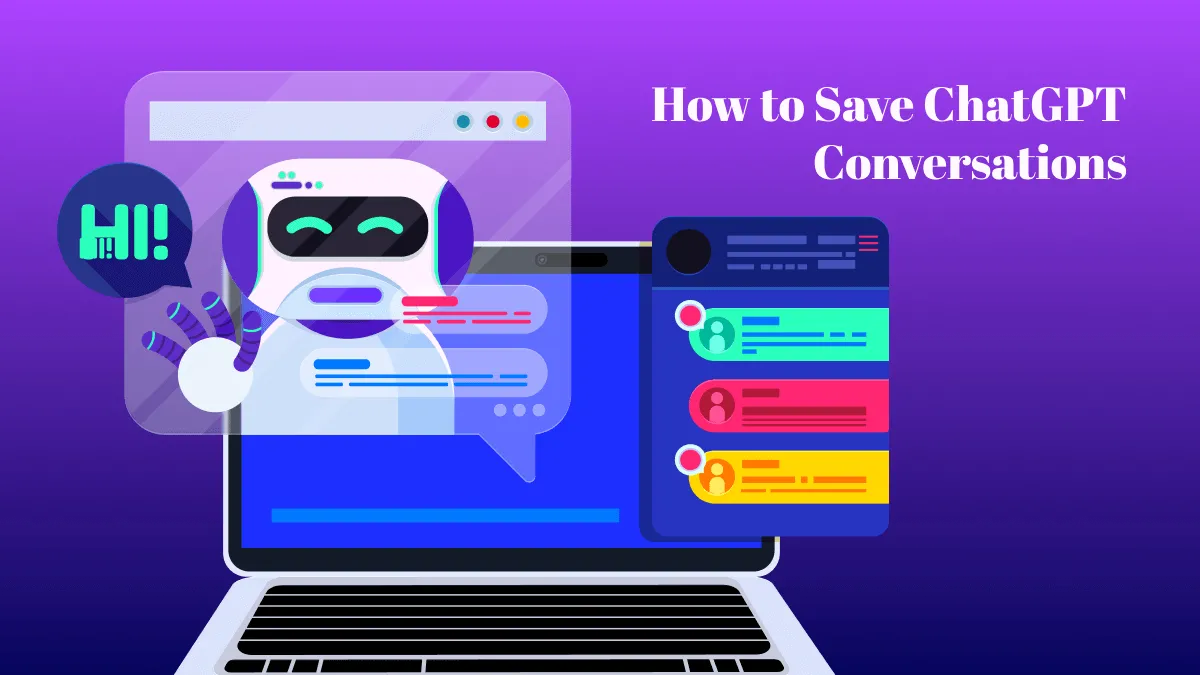 Top Three Ways to Save/Export ChatGPT Conversations