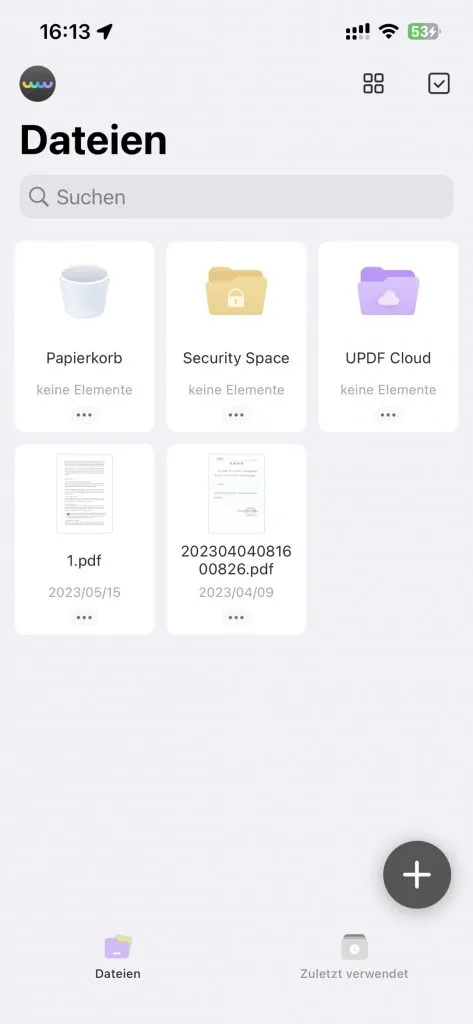 UPDF IOS Security Space