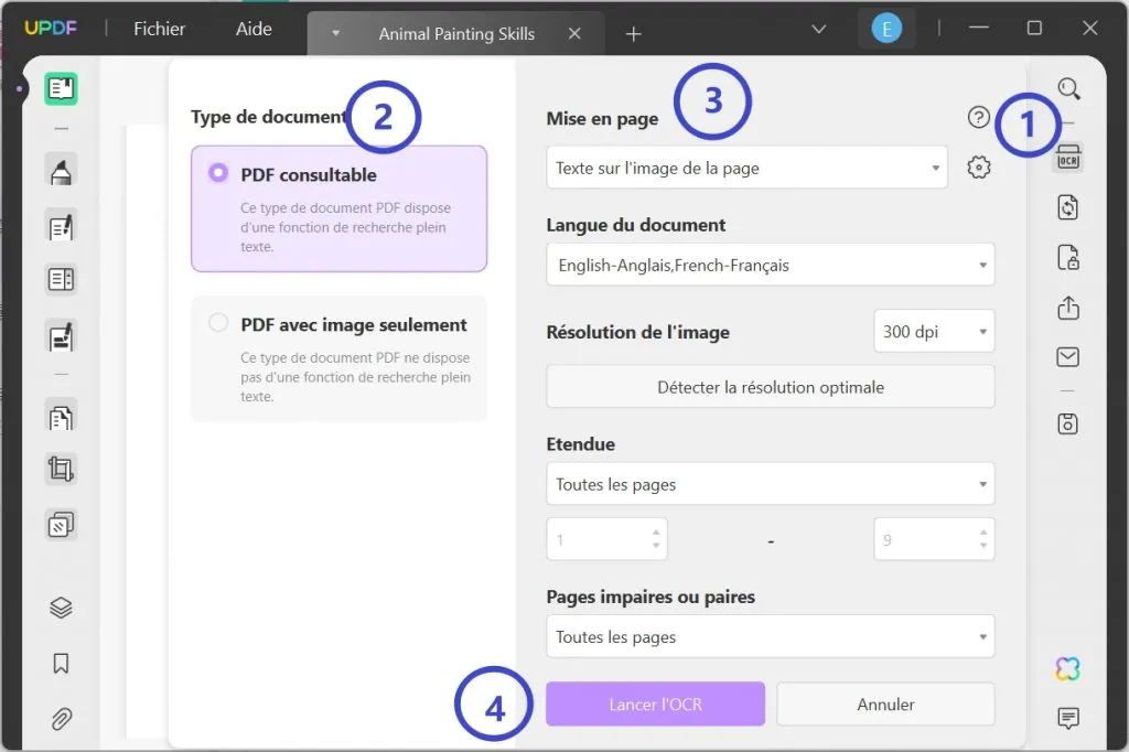 traduire un document scanné en ligne gratuit