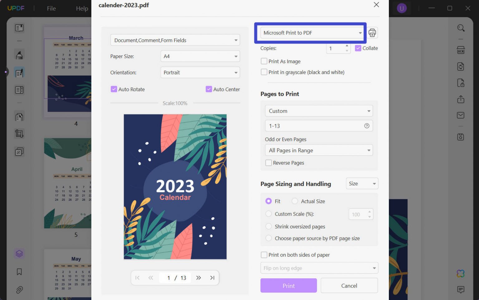 เรียนรู้เกี่ยวกับ Microsoft Print to PDF (Windows 11/10/7) | UPDF