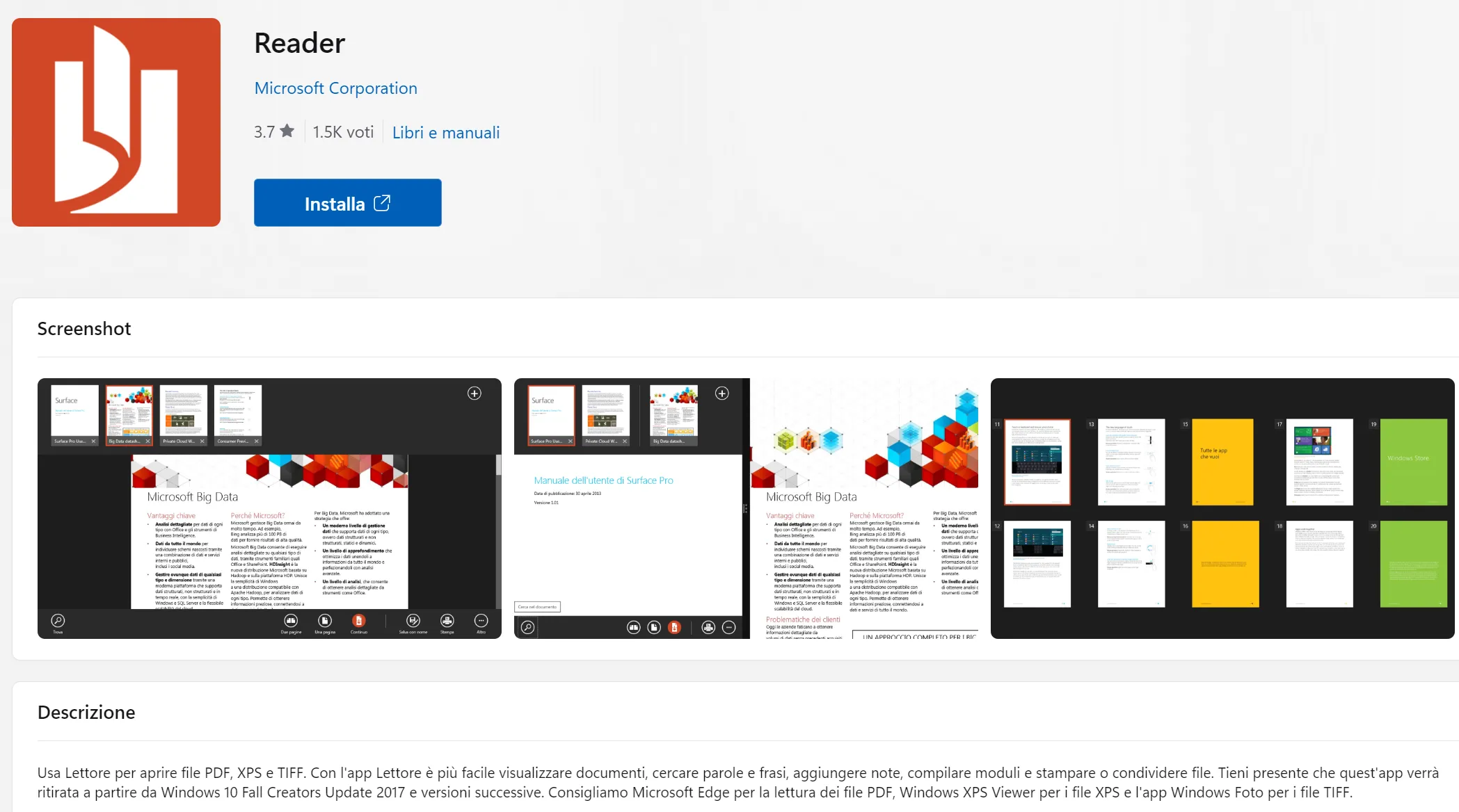 Microsoft PDF Reader