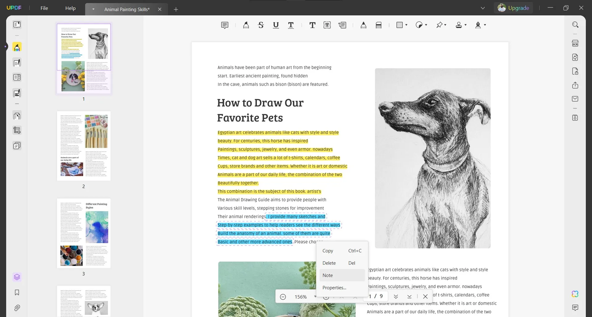 google books to pdf note option