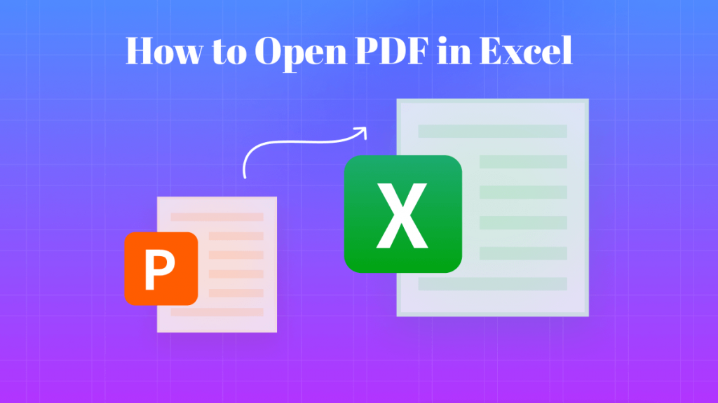 How To Open PDF In Excel 5 Easy Ways UPDF