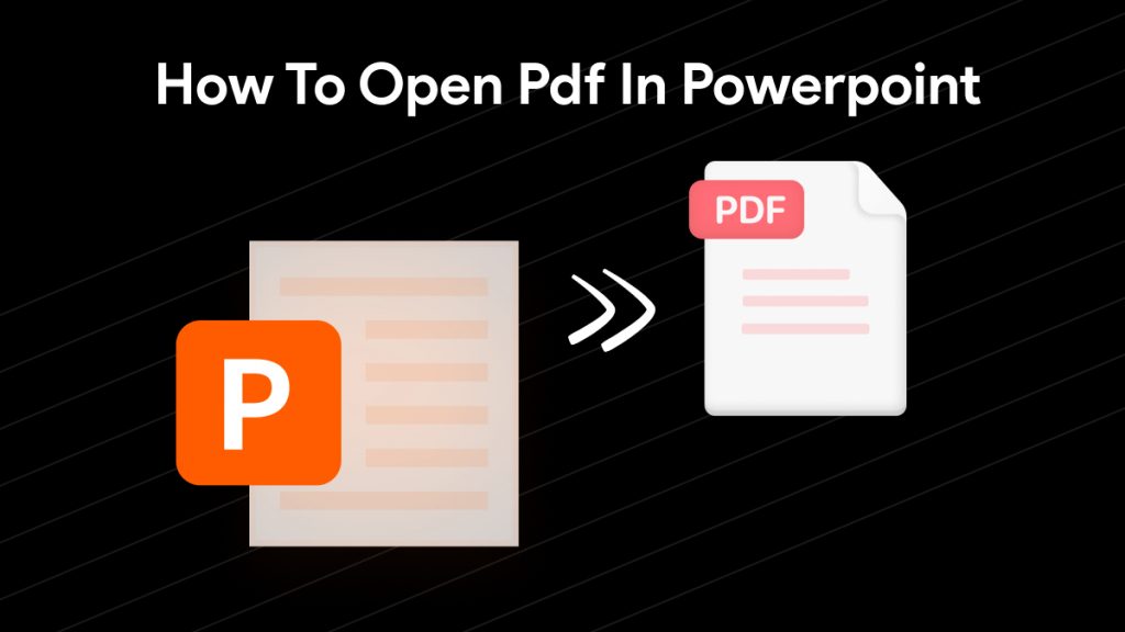 open pdf in powerpoint presentation mode