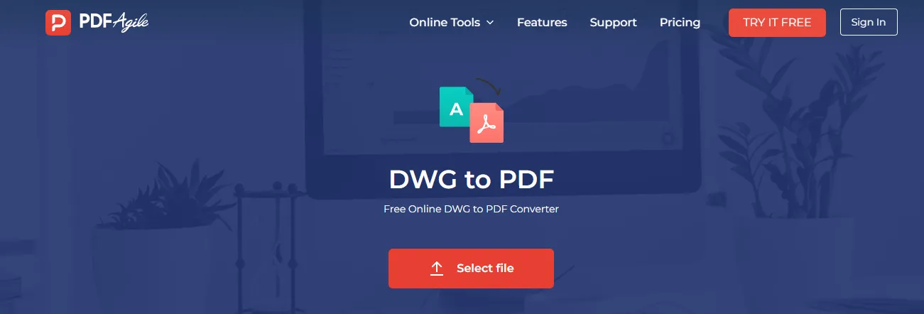 convertire dwg in pdf