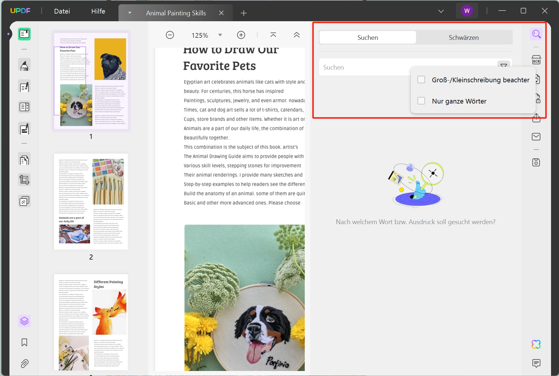 PDF durchsuchbar machen Hier sind 4 Wege UPDF