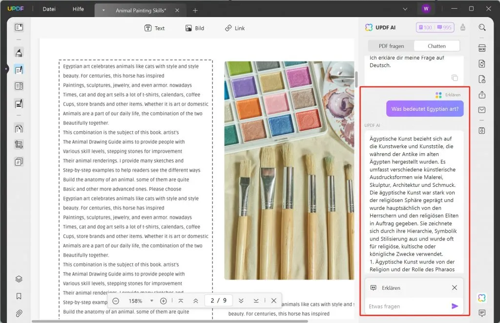 PDF erklären UPDF AI