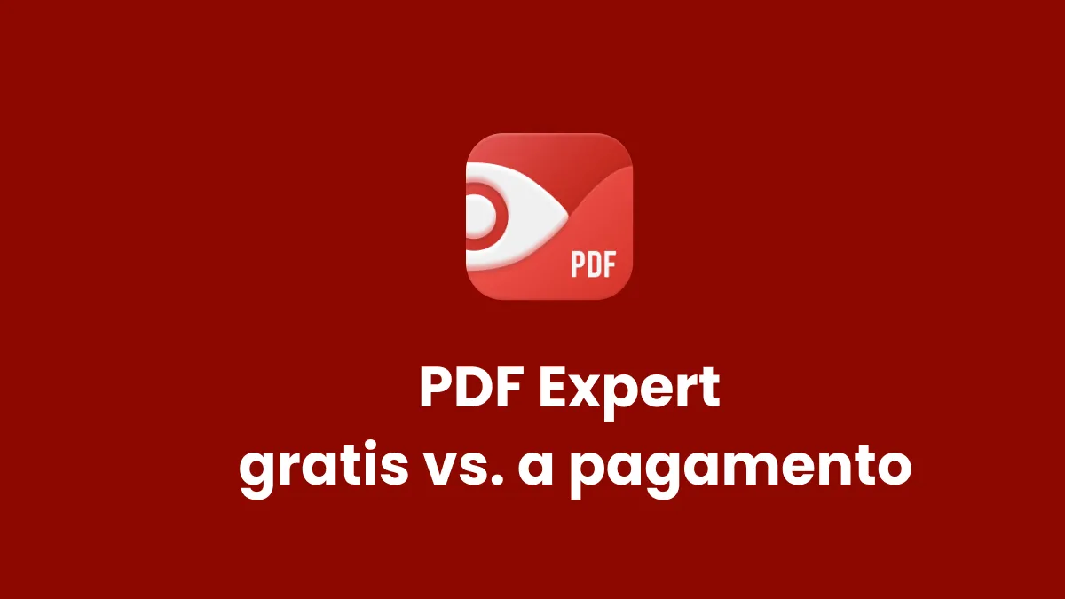 Differenza tra PDF Expert gratis e a pagamento