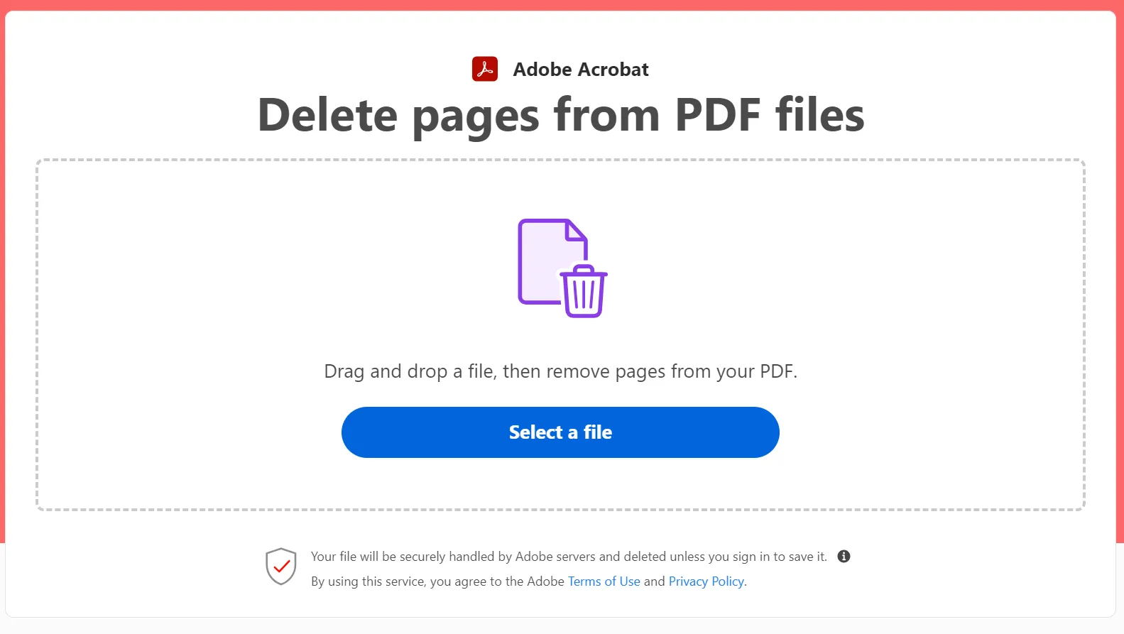 delete pages from pdf files in adobe acrobat
