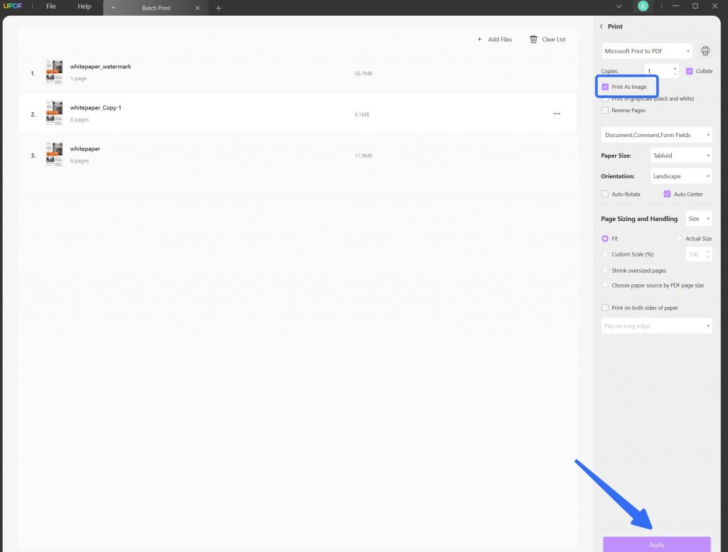 How to print pdf as image 3 ways updf