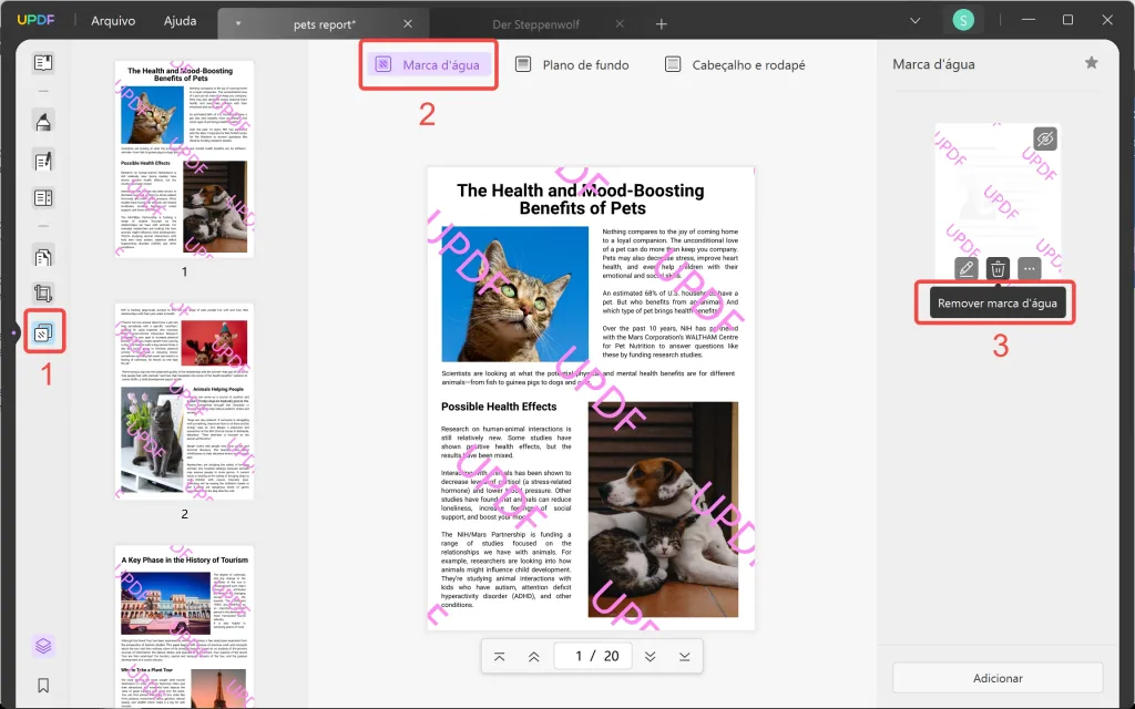 removedor de marca d'água pdf