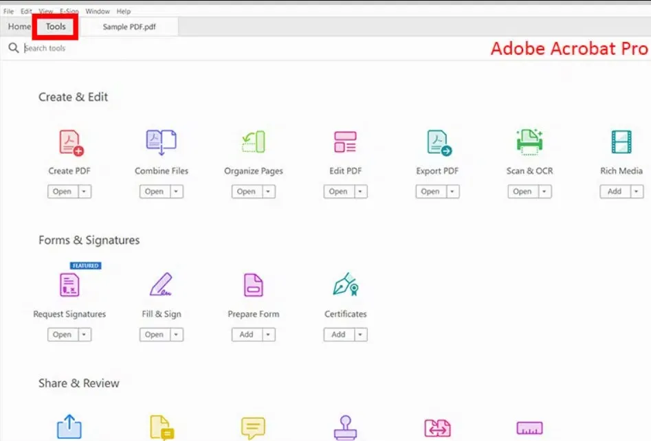 Repara PDF Adobe Acrobat