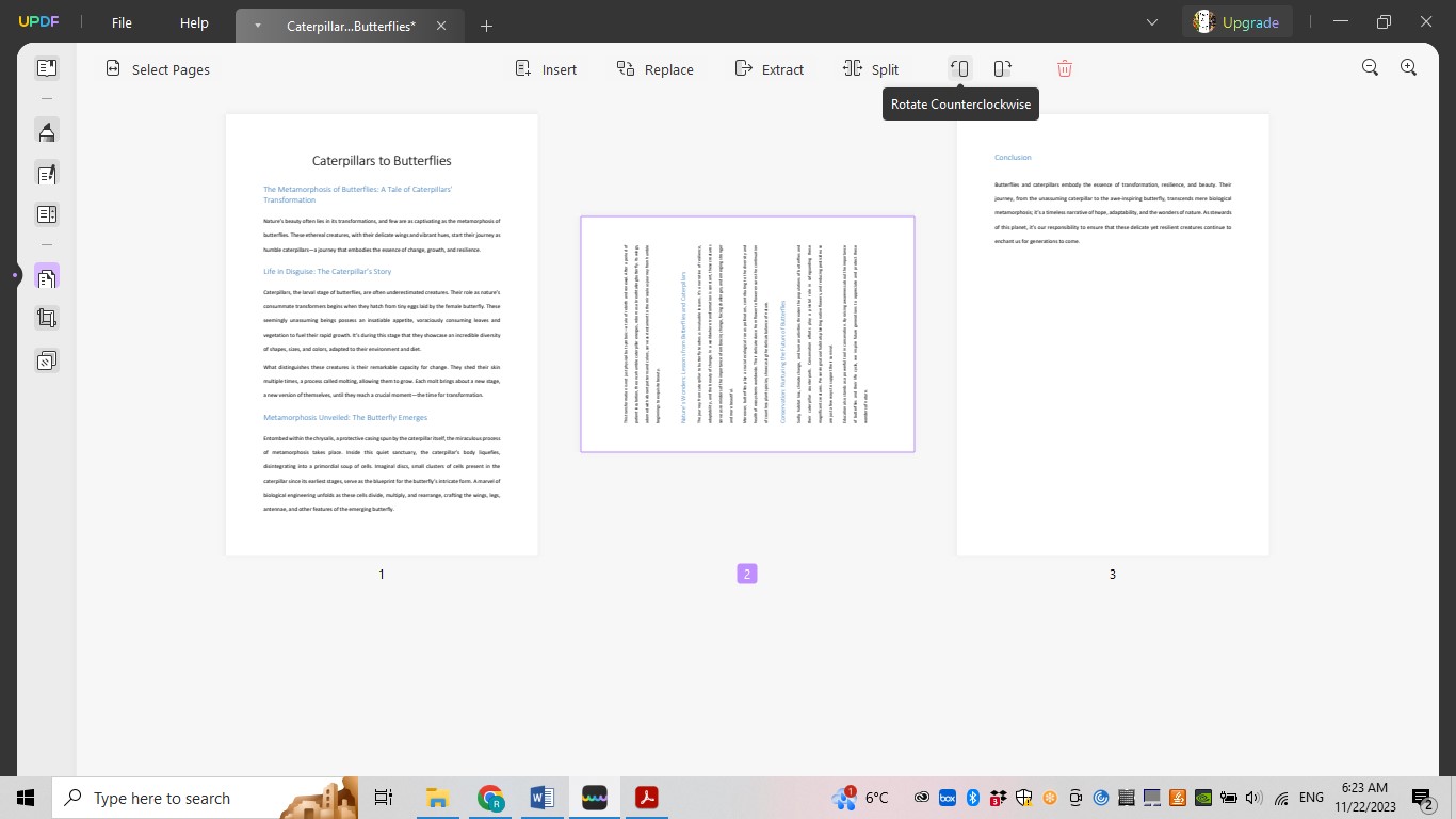 How to Rotate Text in PDF Without Adobe Acrobat - UPDF
