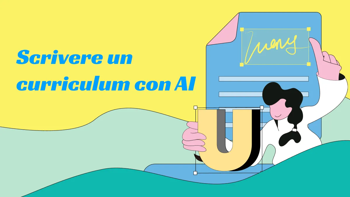 Come scrivere un curriculum con AI senza esperienza?