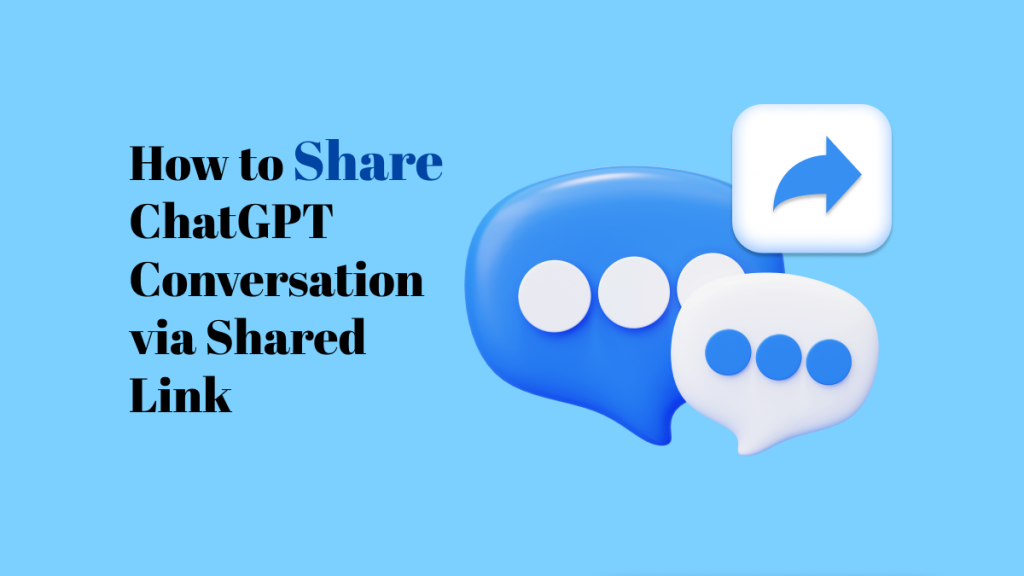 How to Share ChatGPT Conversation via Shared Link | UPDF