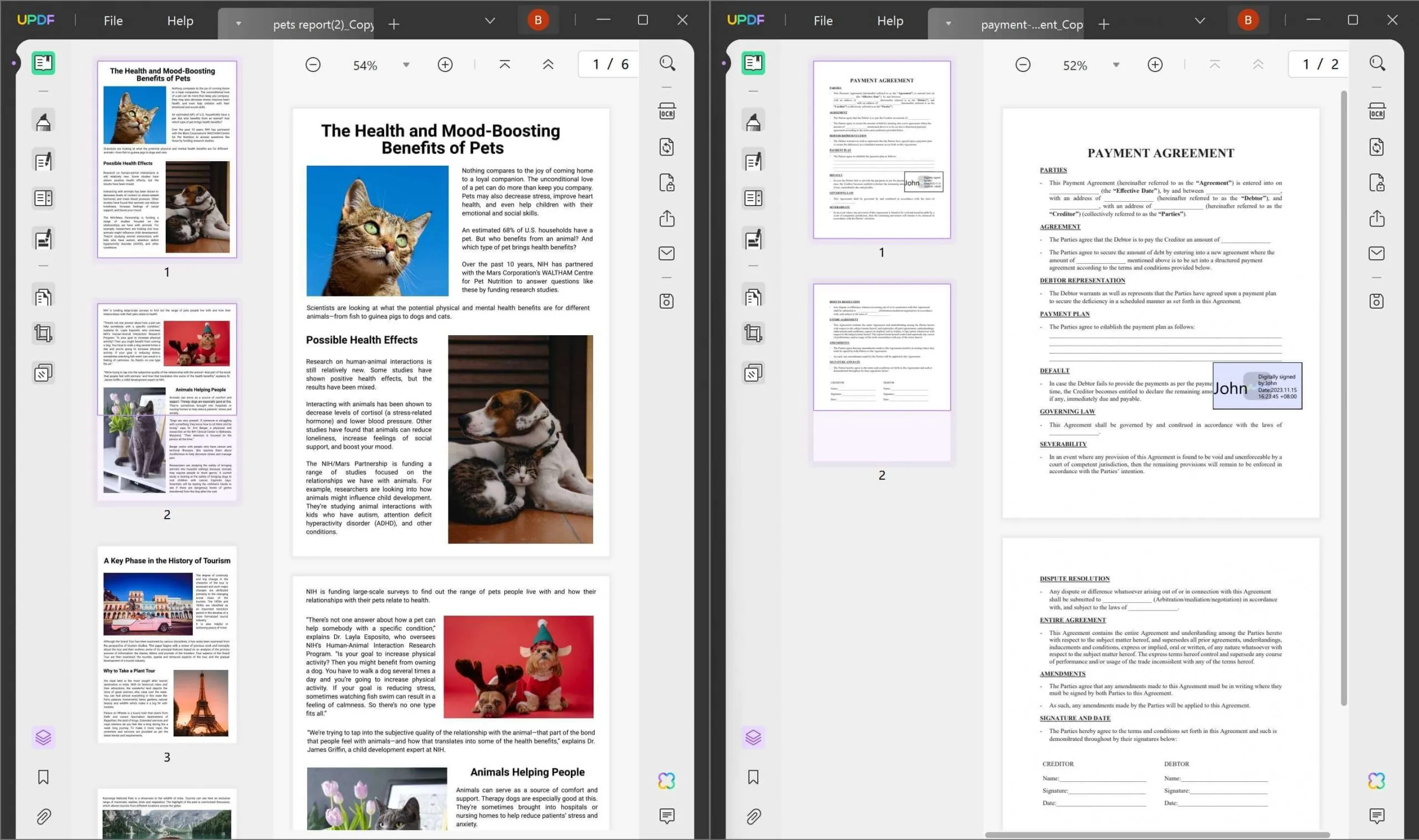 split view pdf split view pdfs with updf