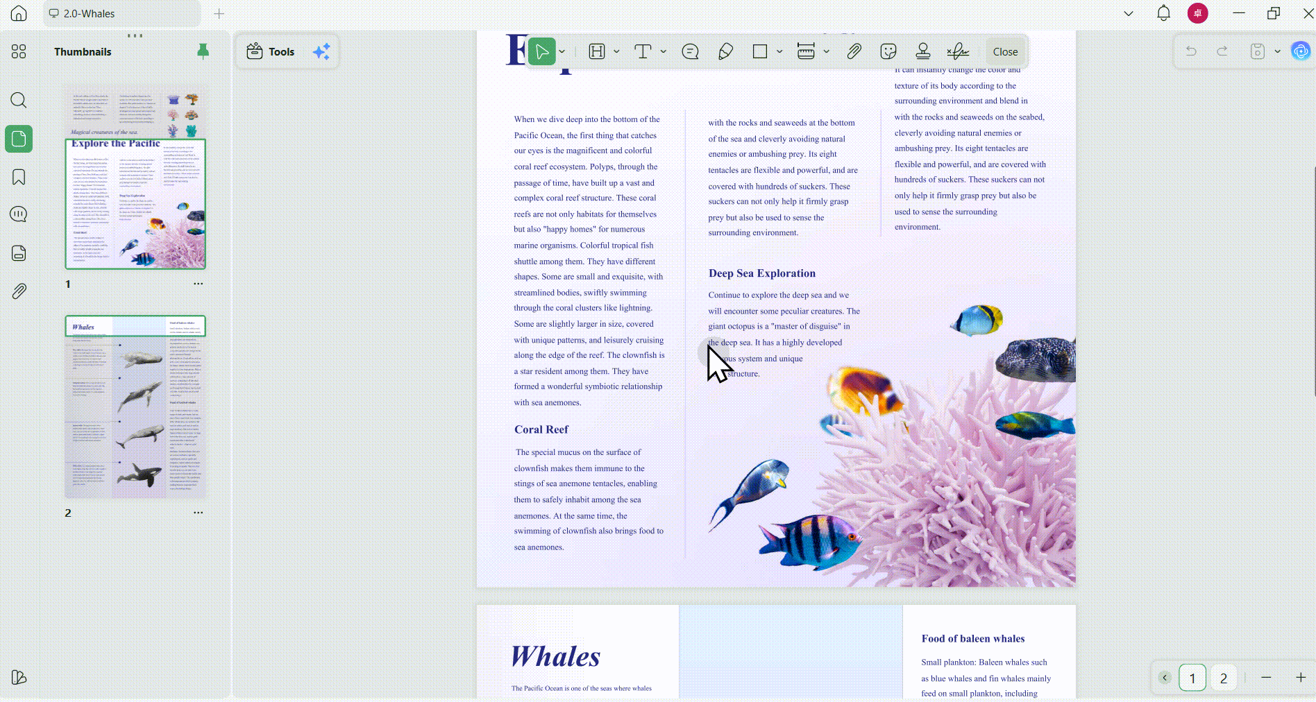 navigate to the pdf from scanner option updf on Windows