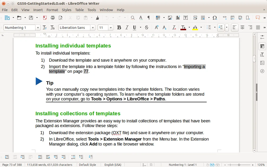 student software libreoffice