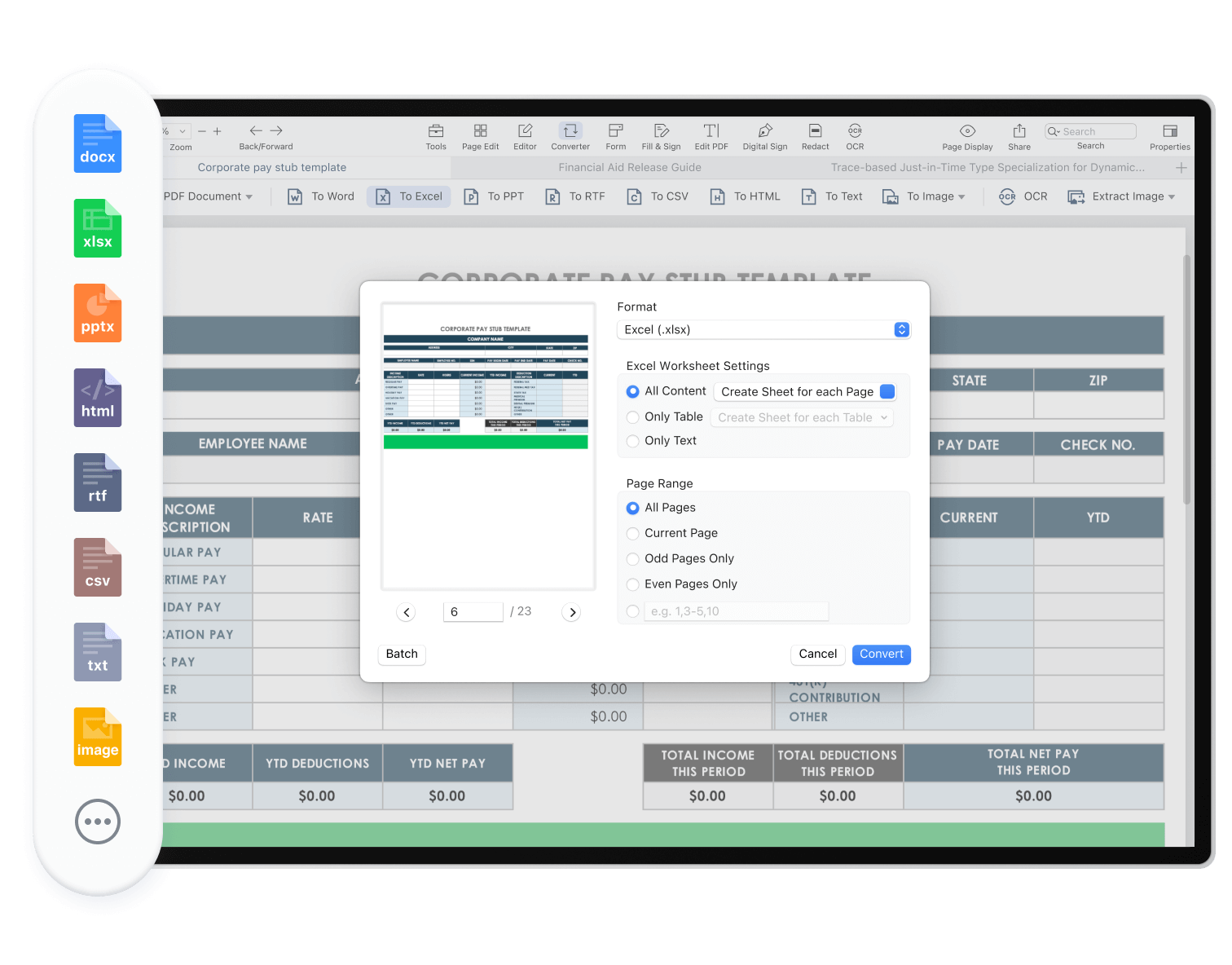 student software pdf reader pro