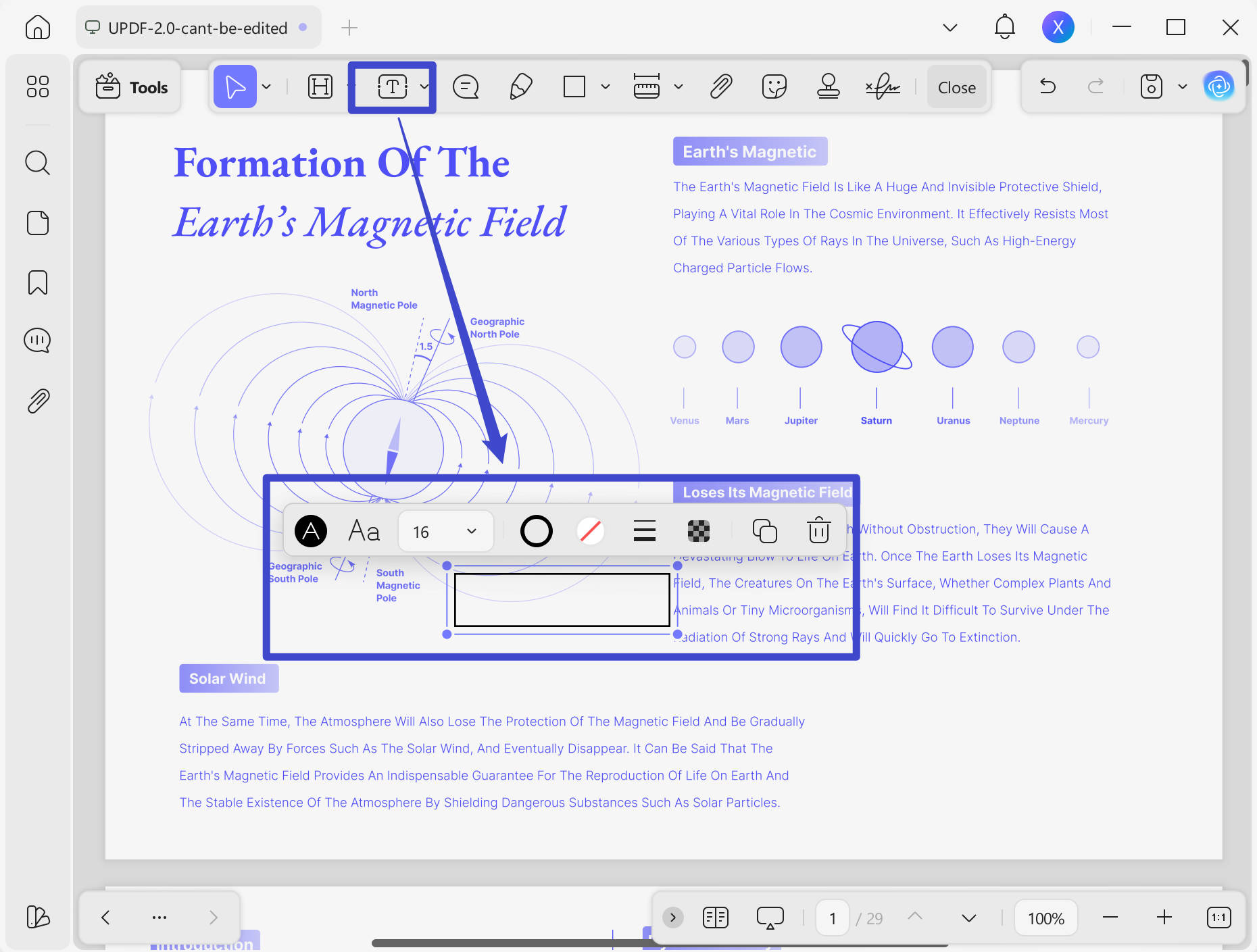 click textbox on win