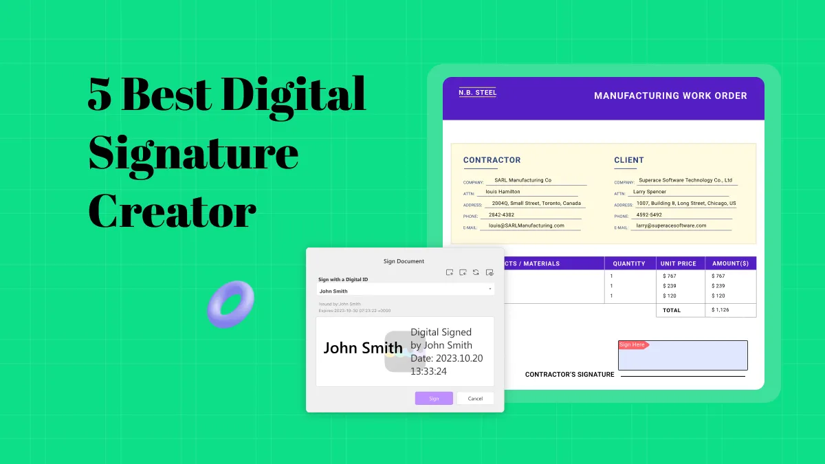 The Ultimate Guide to the Top 5 Digital Signature Creators