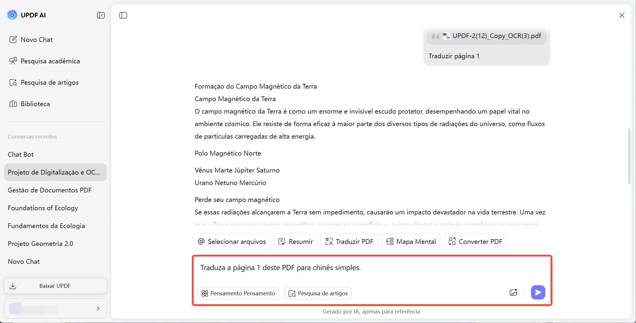 traduzir a página 1 deste pdf para chinês simples.