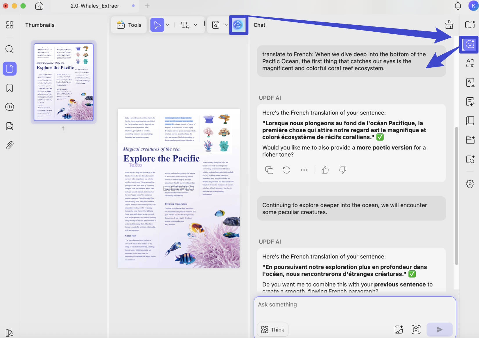 pdf translator mac chat mode