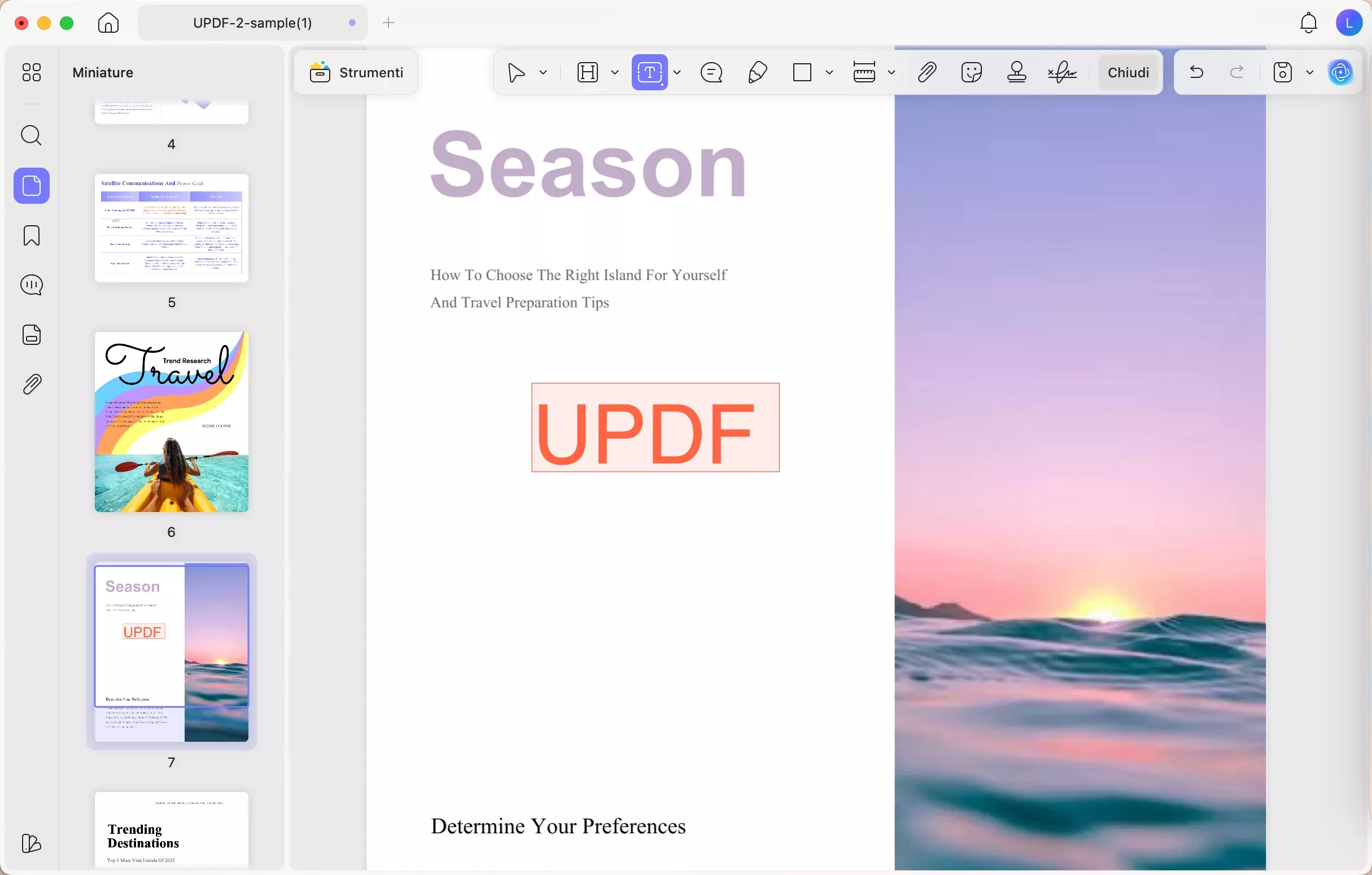 updf for mac interface 