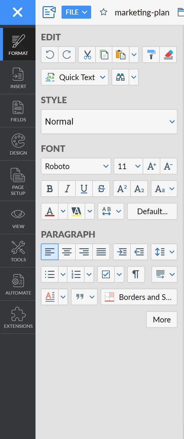 zoho PDF 編輯器