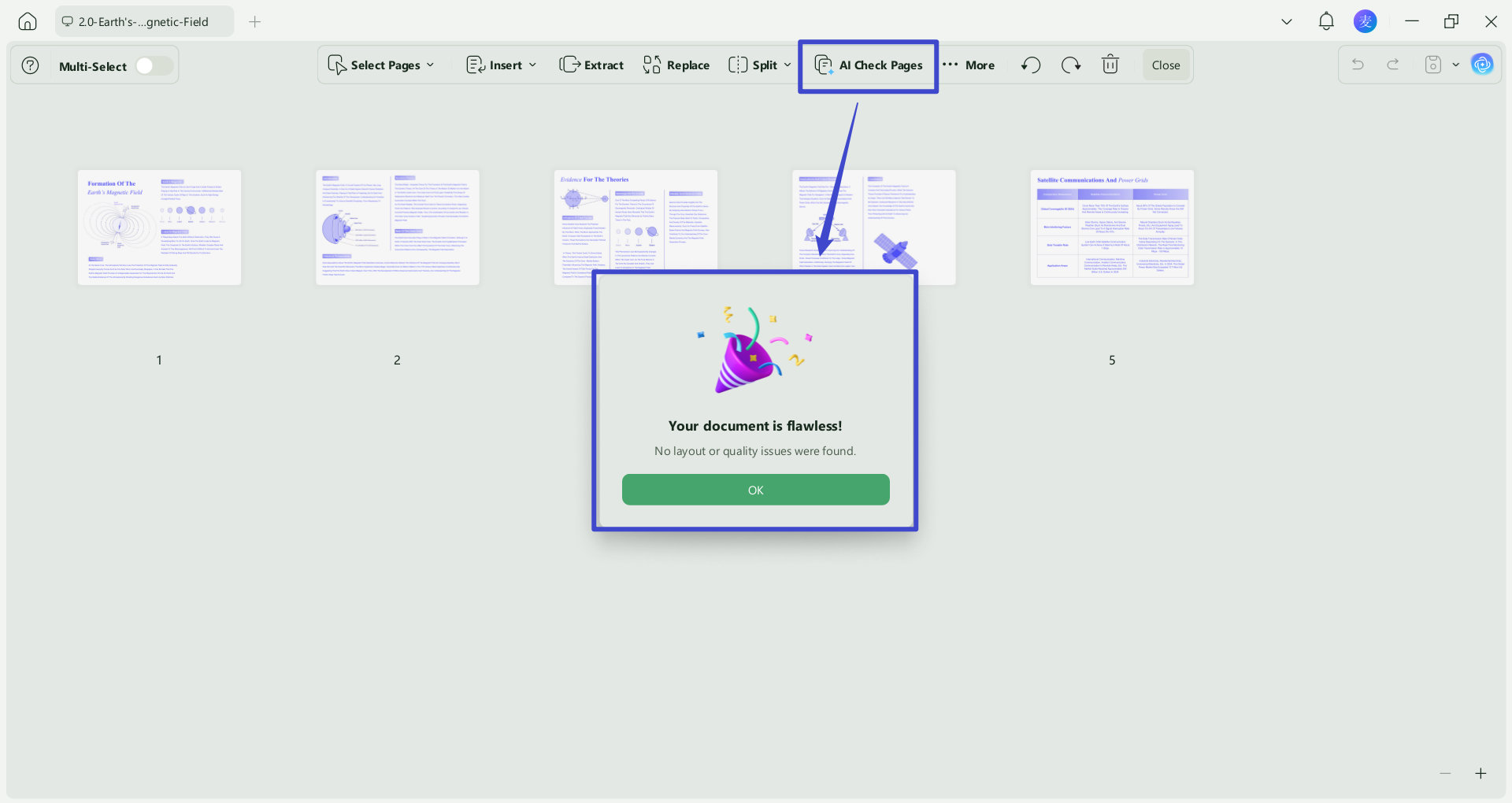 ai check page