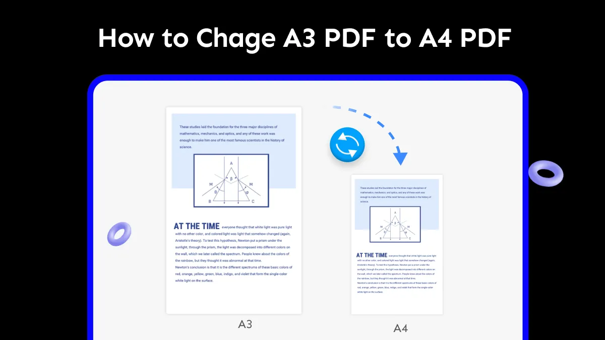 Resize From A3 PDF to A4 with UPDF: A Step-by-Step Guide