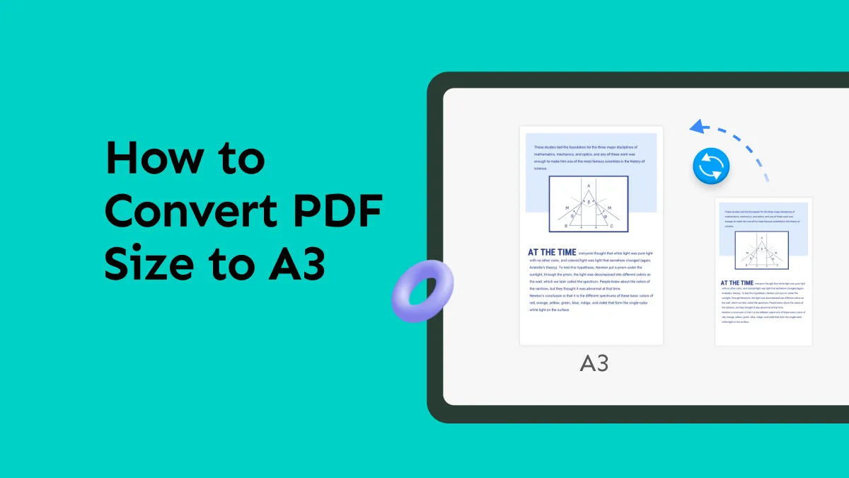 How Can You Convert Different Paper Size Files to A3 PDFs?