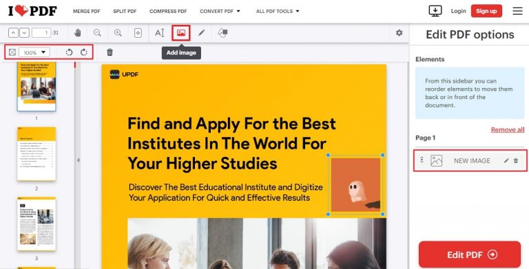 Discover 3 Easy Methods to Add Image to PDF Online Free | UPDF