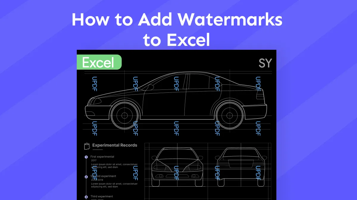 [Full Guide] How to Add Watermark to Excel